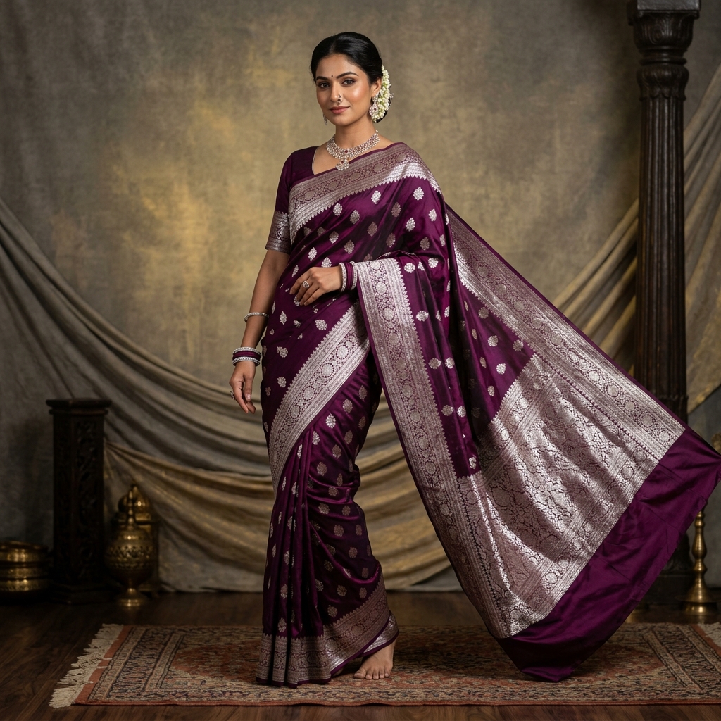 Handcrafted Banarasi Saree Weave